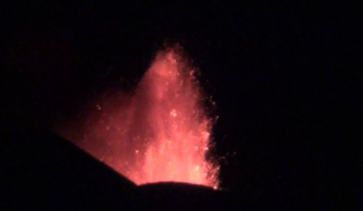 Etna eruption