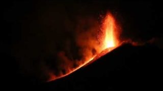 El volcán Etna entra en erupción