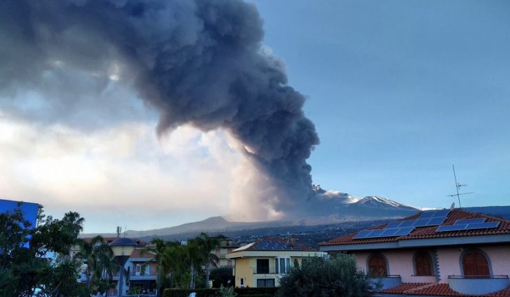 Volcano Etna - 24 December 2018