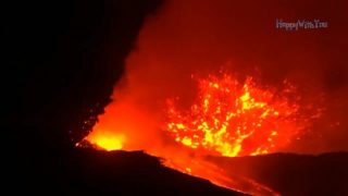 Etna Volcano In Province of Catania Italy Erupted May 30, 2019