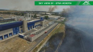 Incendi Catania, le Immagini esclusive del drone